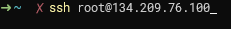 SSH example